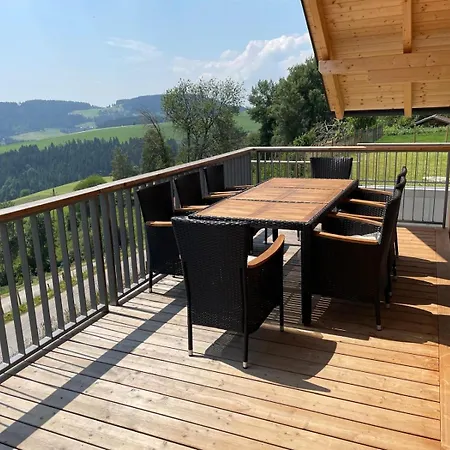 Bergchalet Mit Panoramablick